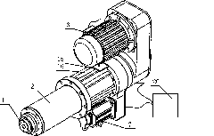 Power head for digital control hole drilling