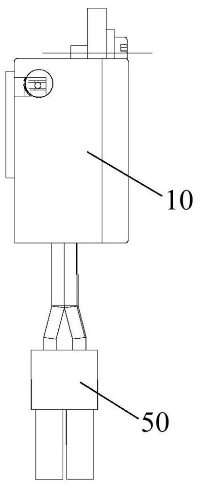 Damping door lock and washing machine