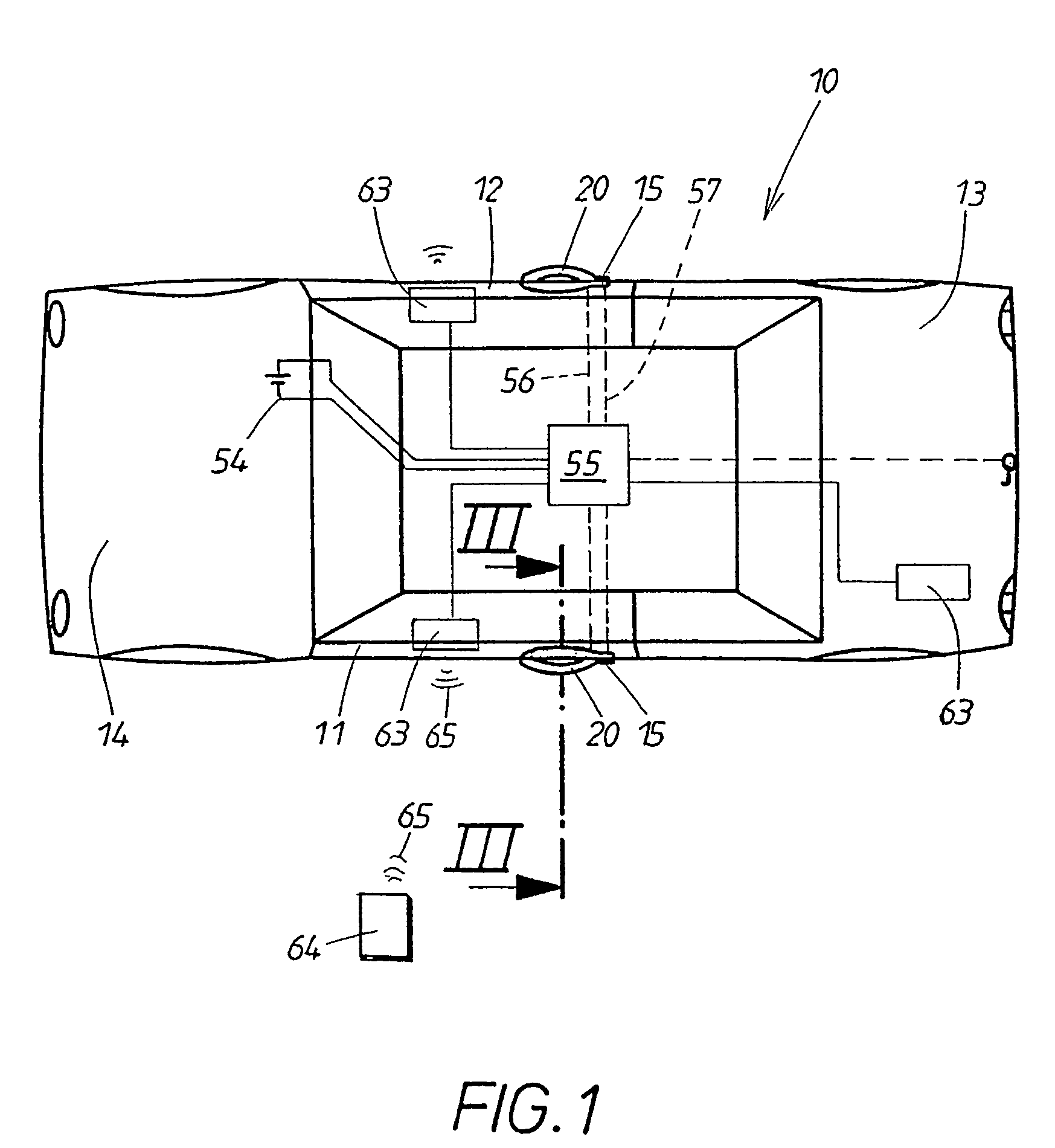 Closing system for a door, lid or the like, particularly those of vehicles