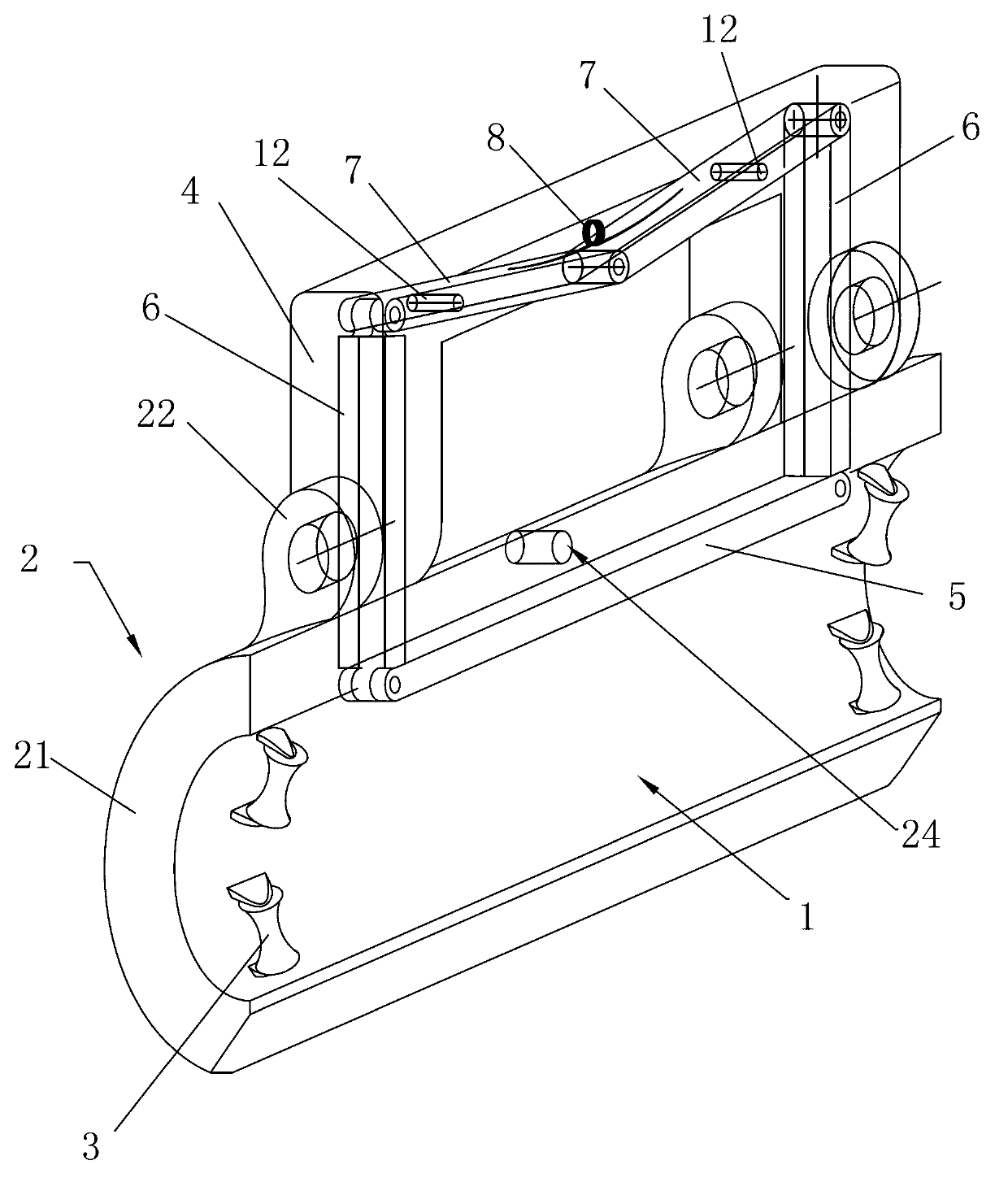 Hand wheel used for wire arrangement of electric transmission line