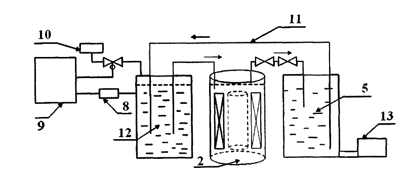 Tightly coupling hollow high-temperature superconducting inductor