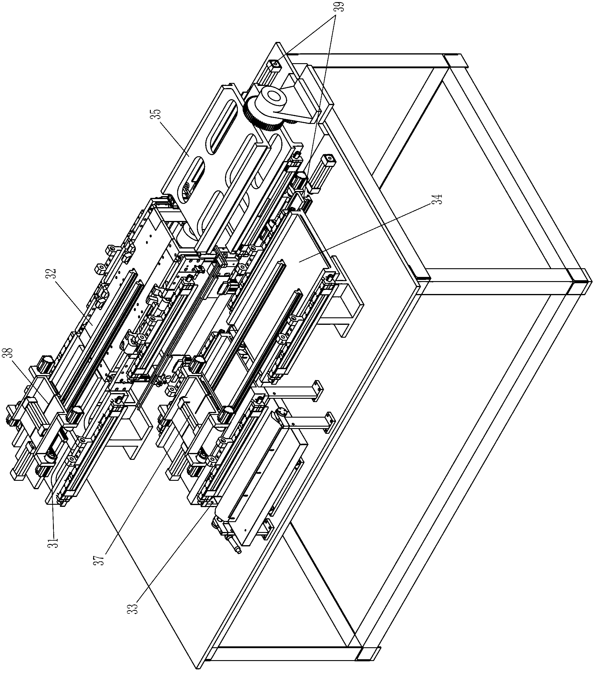 Automatic crystal blank polishing and burnishing system and docking mechanism thereof