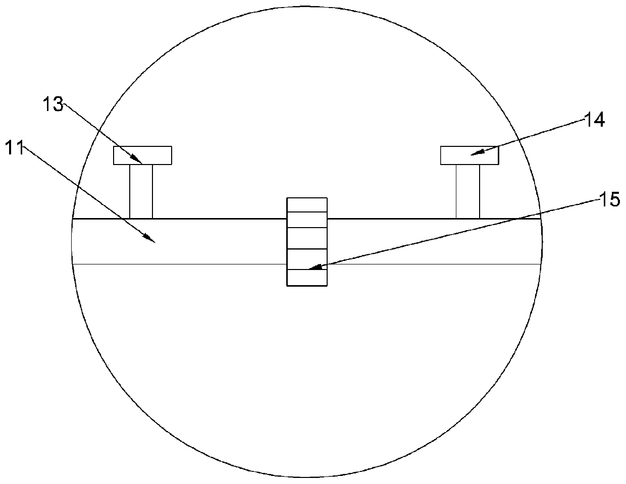 Waste engine oil filtering device