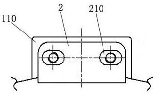 A three-support insulator fixing structure and gil