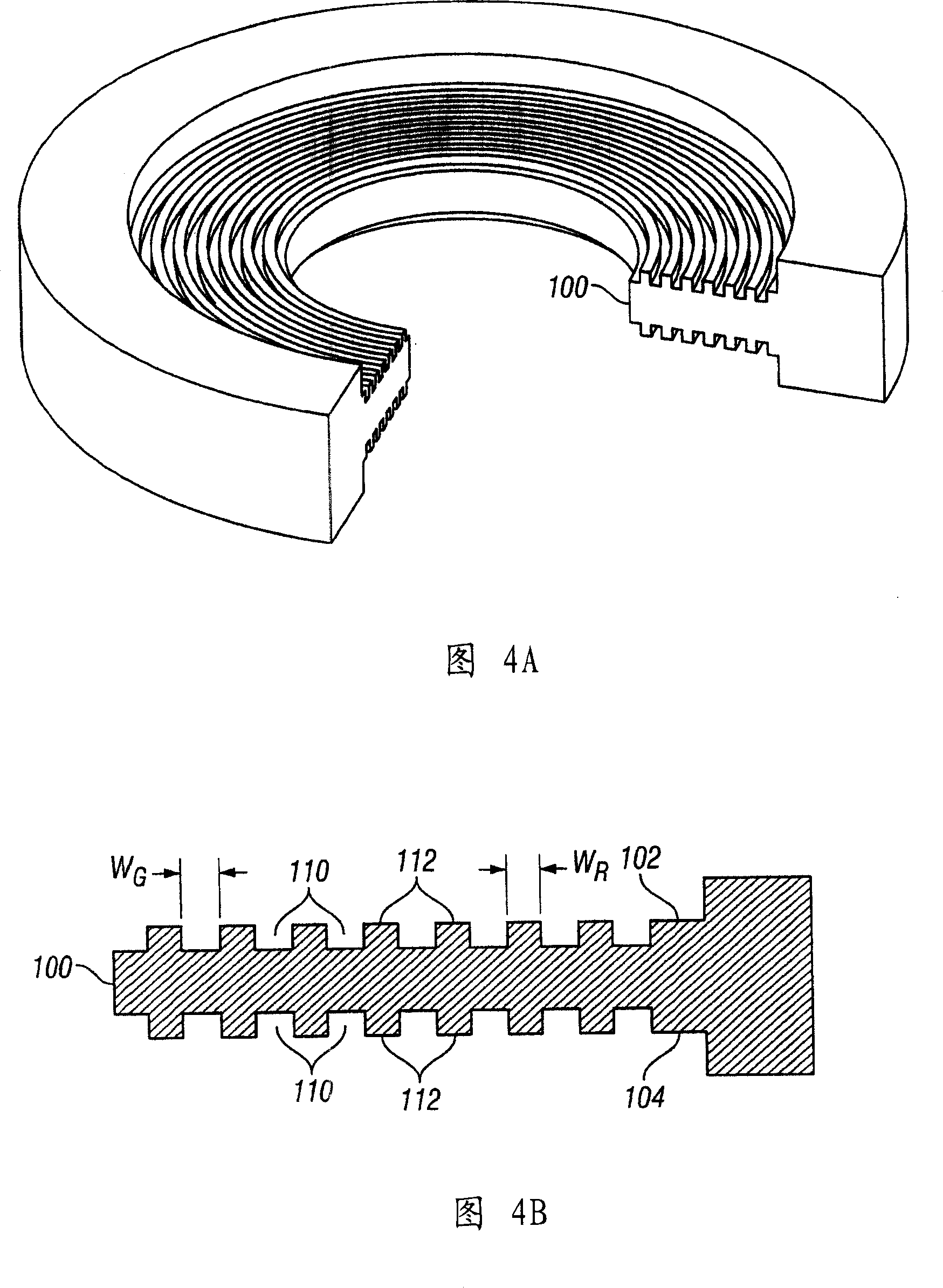 Data recording disk drive with nonplanar plate surfaces for damping out-of-plane disk vibration