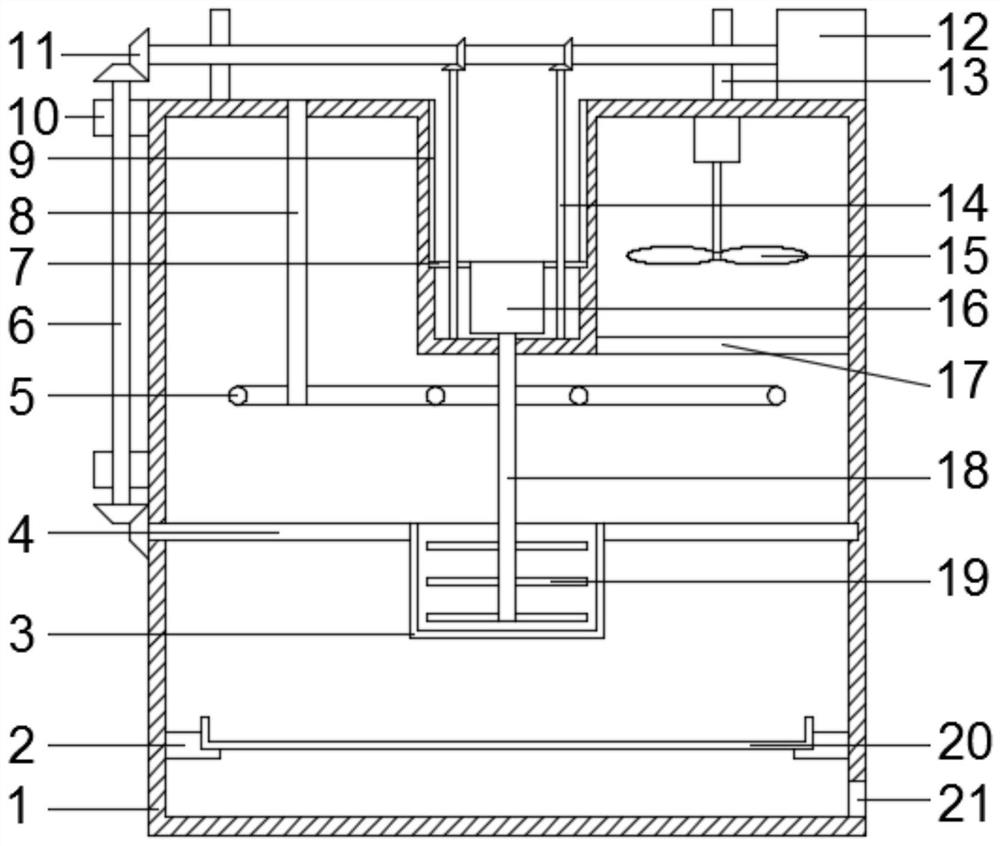 A cleaning and drying integrated machine for processing Chinese medicinal materials