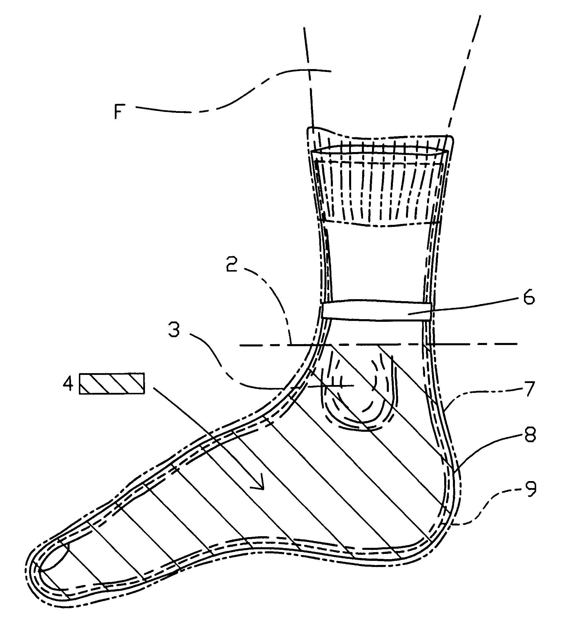 Athlete's foot treatment tool