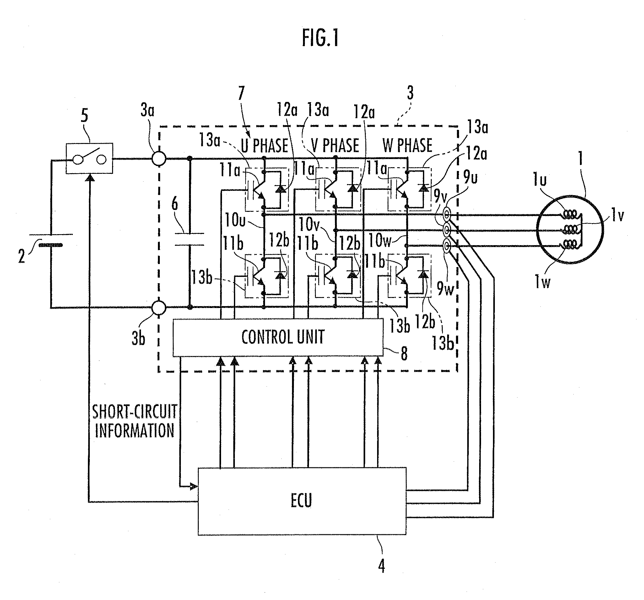 Controller for motor, and vehicle