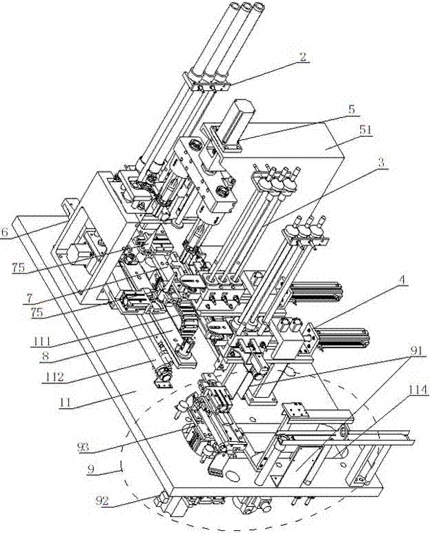 Automobile brake wheel cylinder cup assembly line