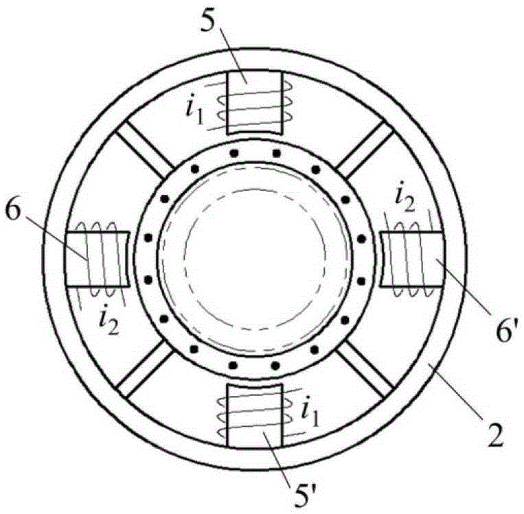 Steel tube pulse magnetization magnetic flux leakage detecting device