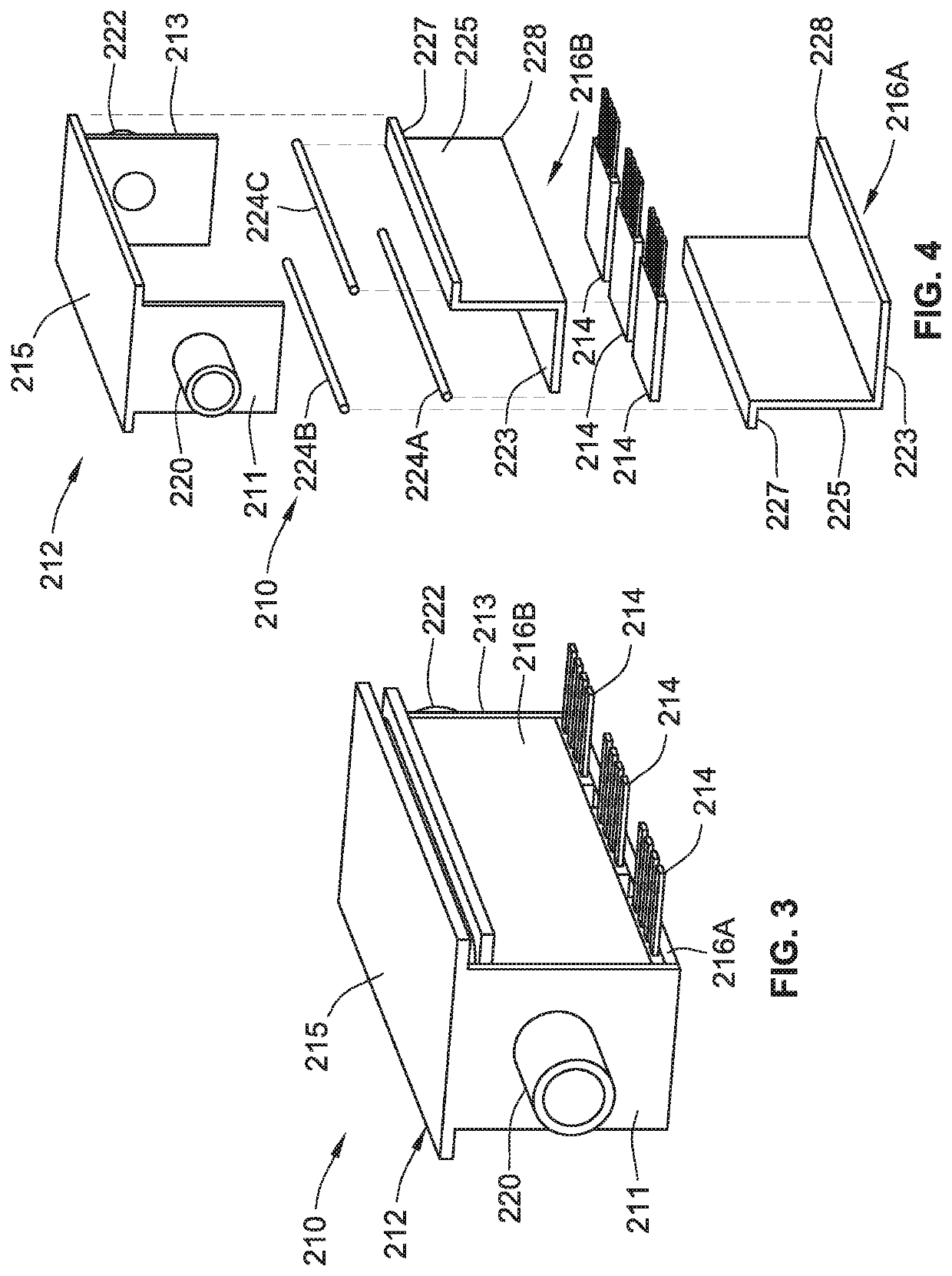 Electronic power module assemblies and control logic with direct-cooling vapor chamber systems