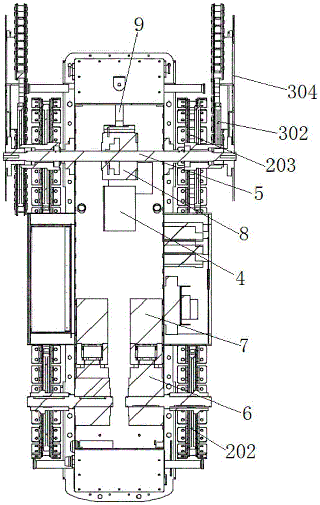 High-temperature resisting perpetuum mobile type hydroelectric generation exhausting robot