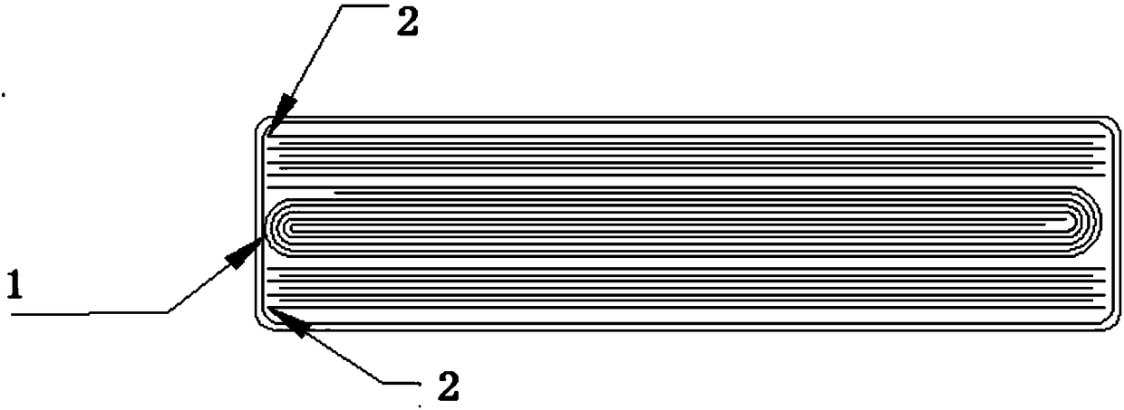 Lithium battery of high specific energy and high power, and manufacturing method thereof