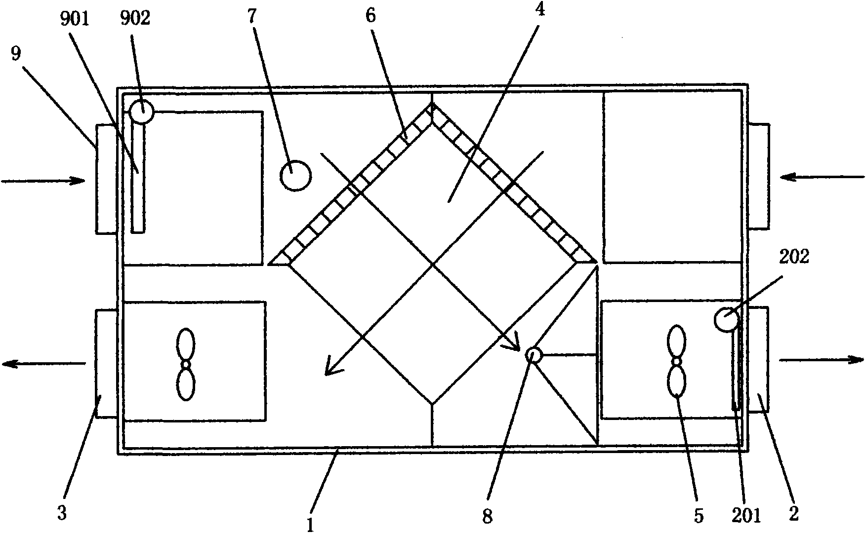 Energy-saving environmentally-friendly ventilator