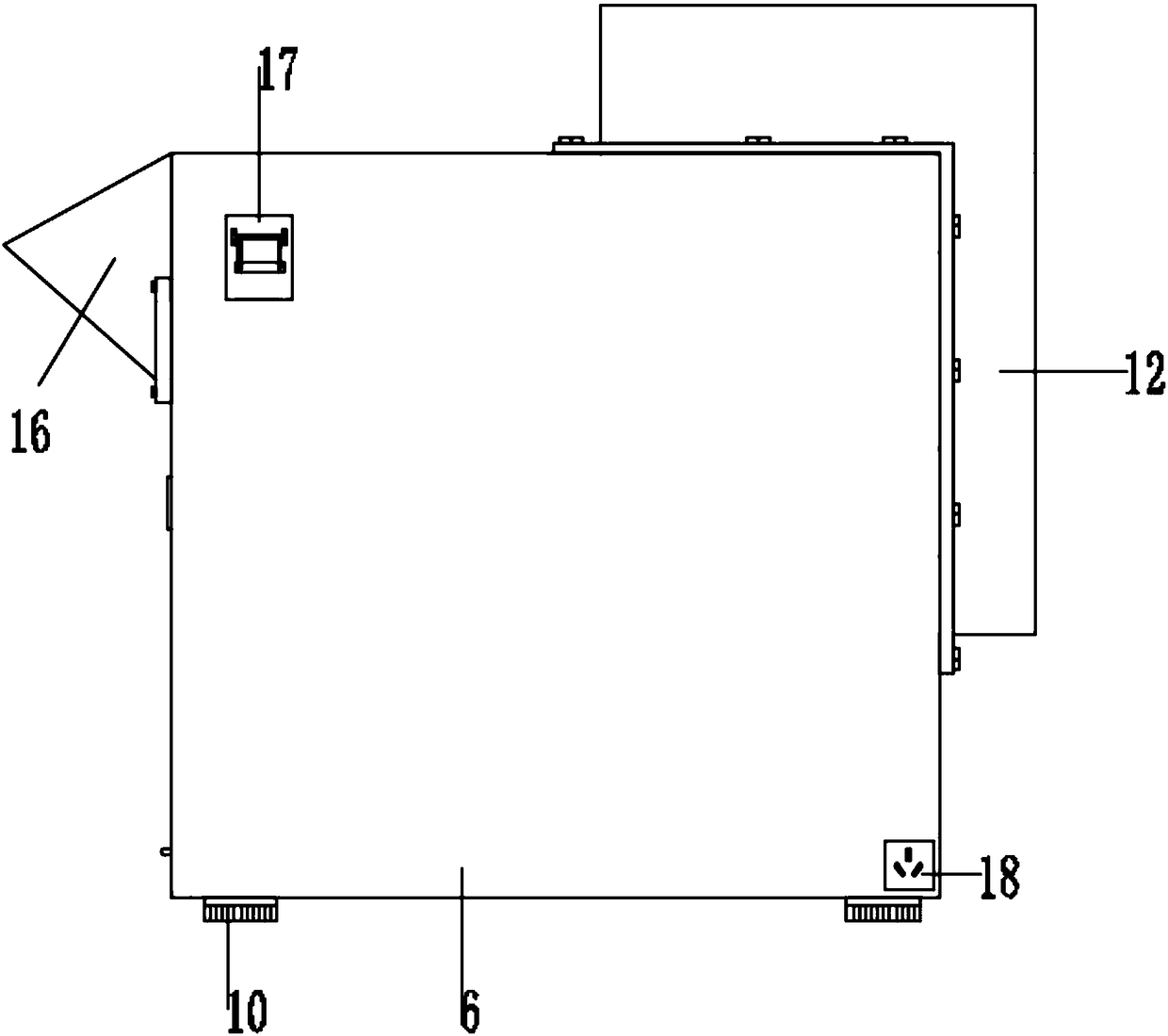 Rust removing equipment for machining