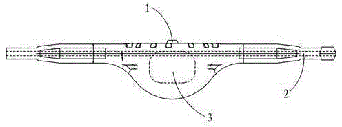 A flip casting method for 30f loader axle housing