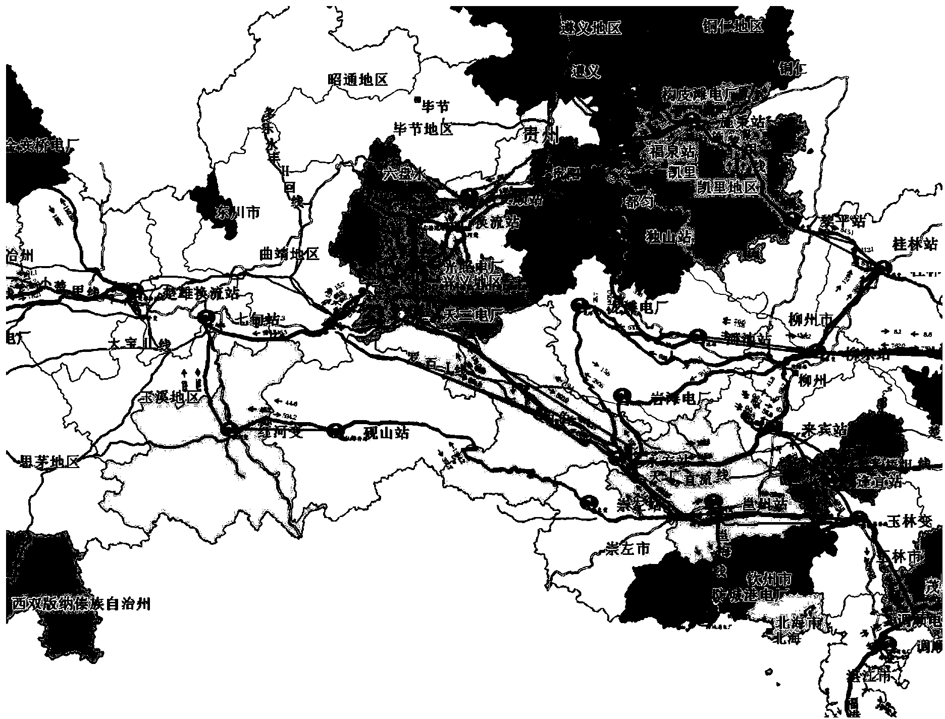 Electrical geographic information service platform system