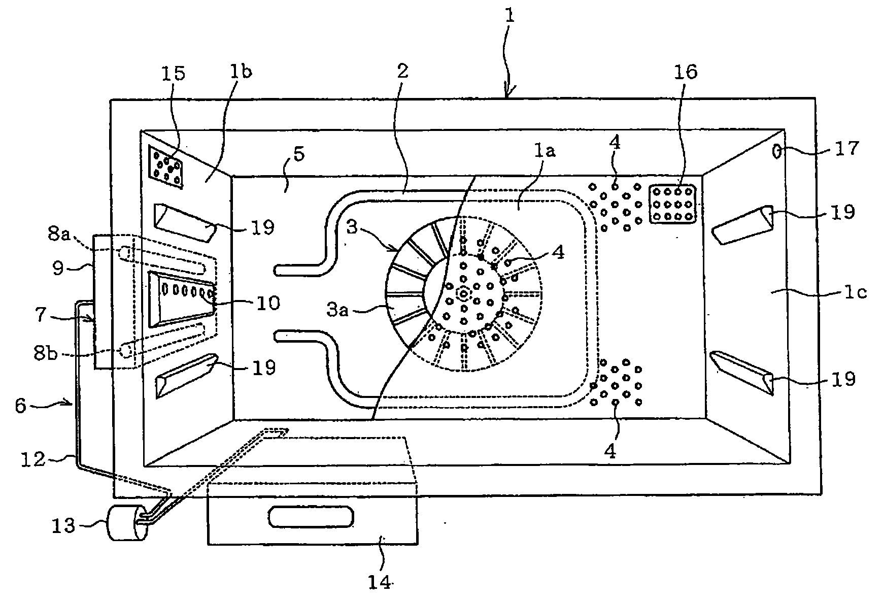 Heating cooking device