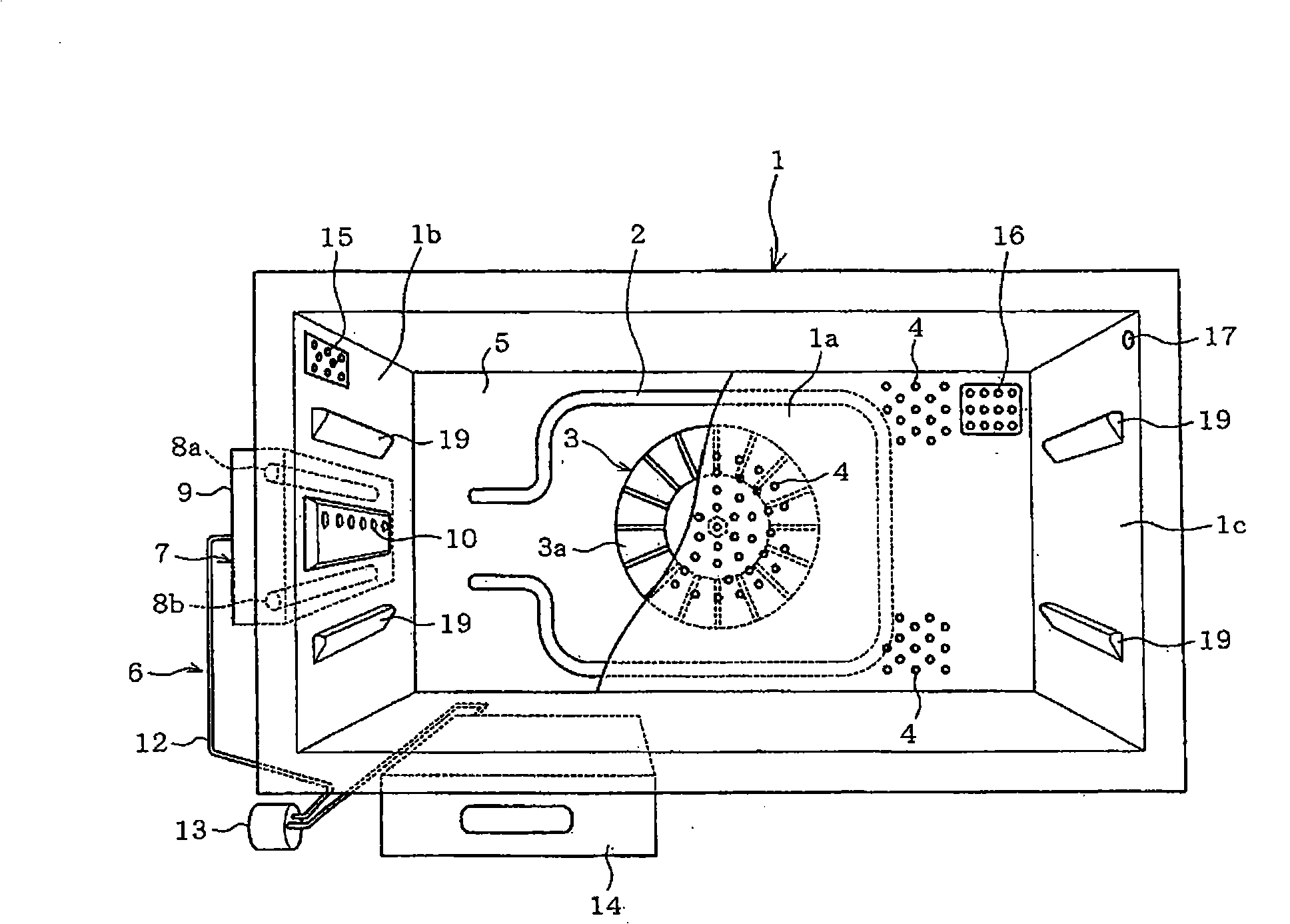 Heating cooking device