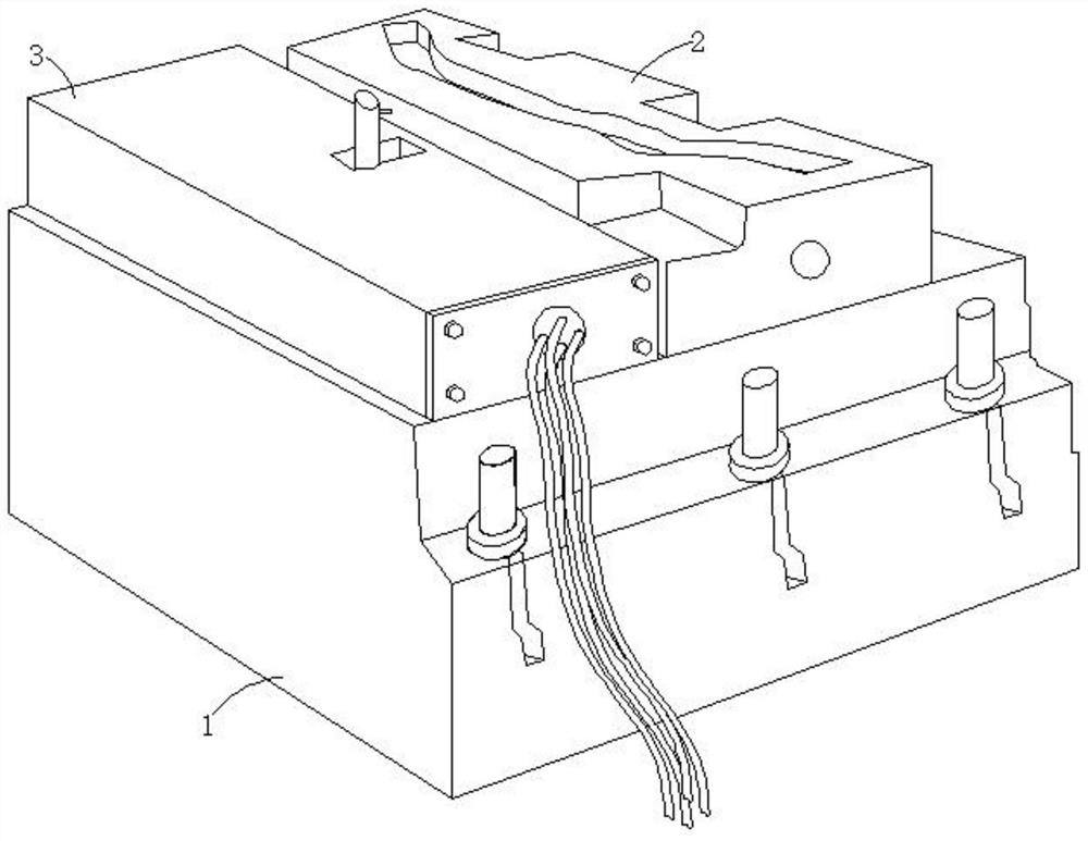 An adjustable graphite milk spray system for friction presses