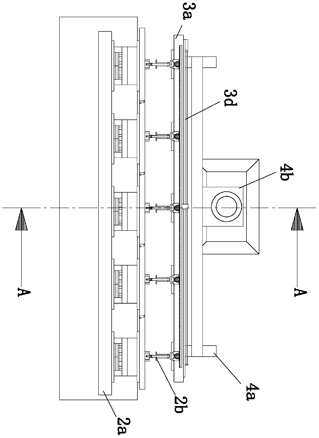 A working method of injection molding capable of adjusting the number of open molds