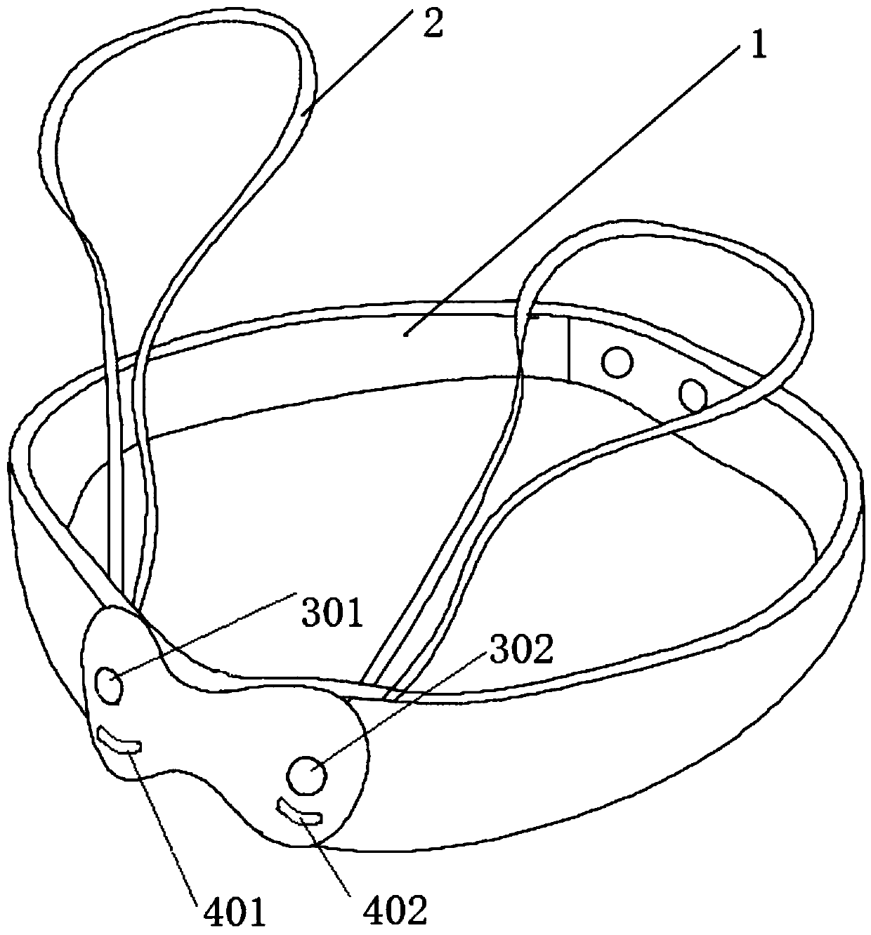 Snore-stopping belt with healthcare function