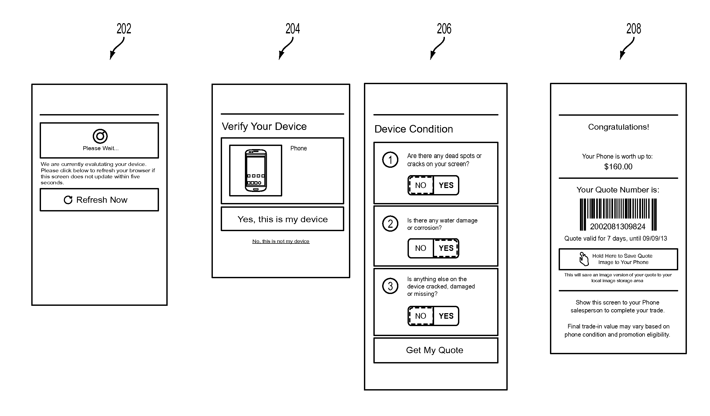 Device appraisal