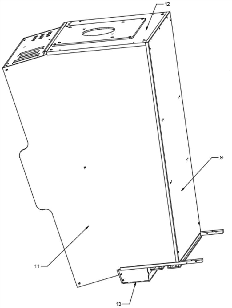 Scanning device for product surface detection and assembling method thereof