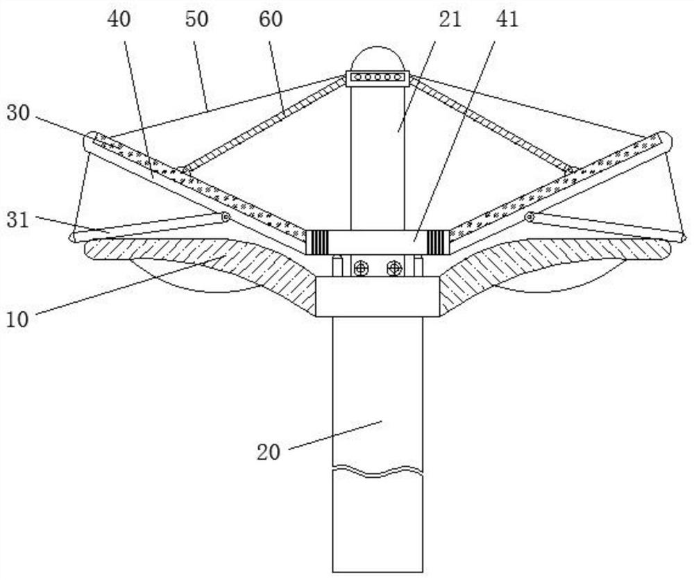 Solar photovoltaic integrated street light