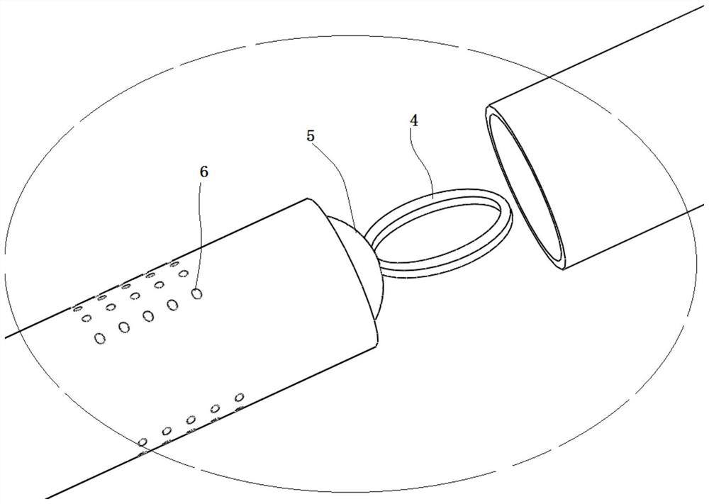 Embedded plant drug injection device