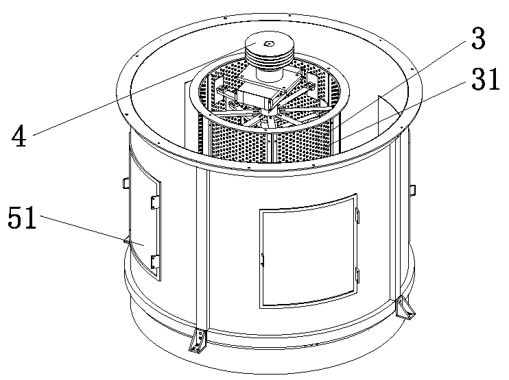 High-speed mud cutting equipment