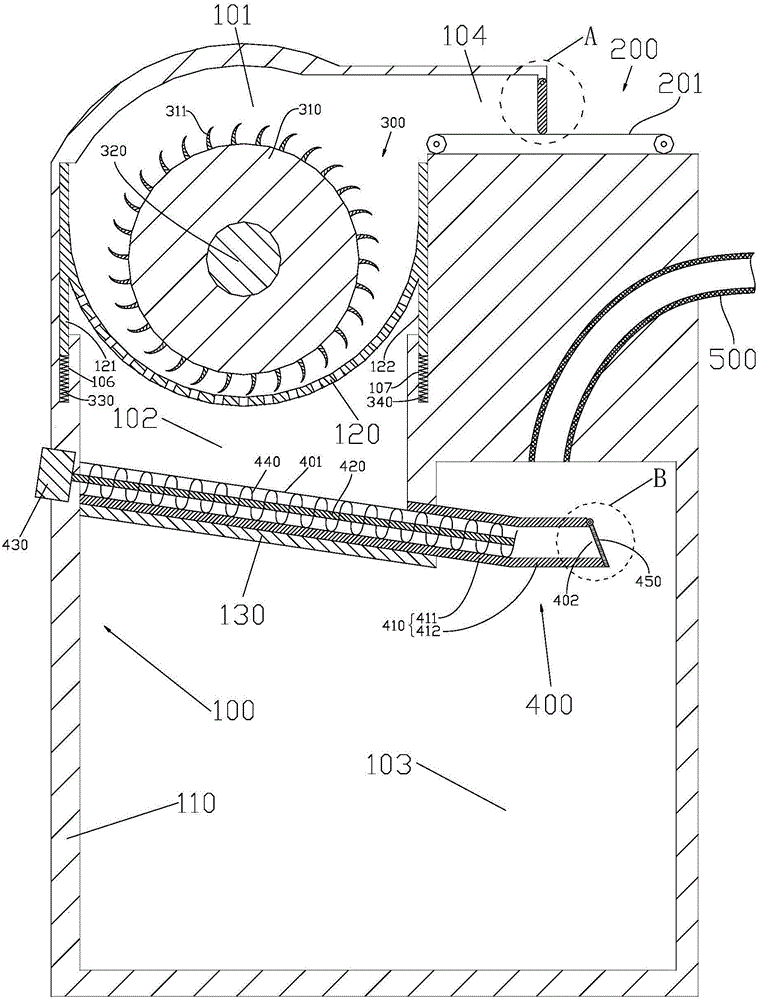 Biomass waste treatment device