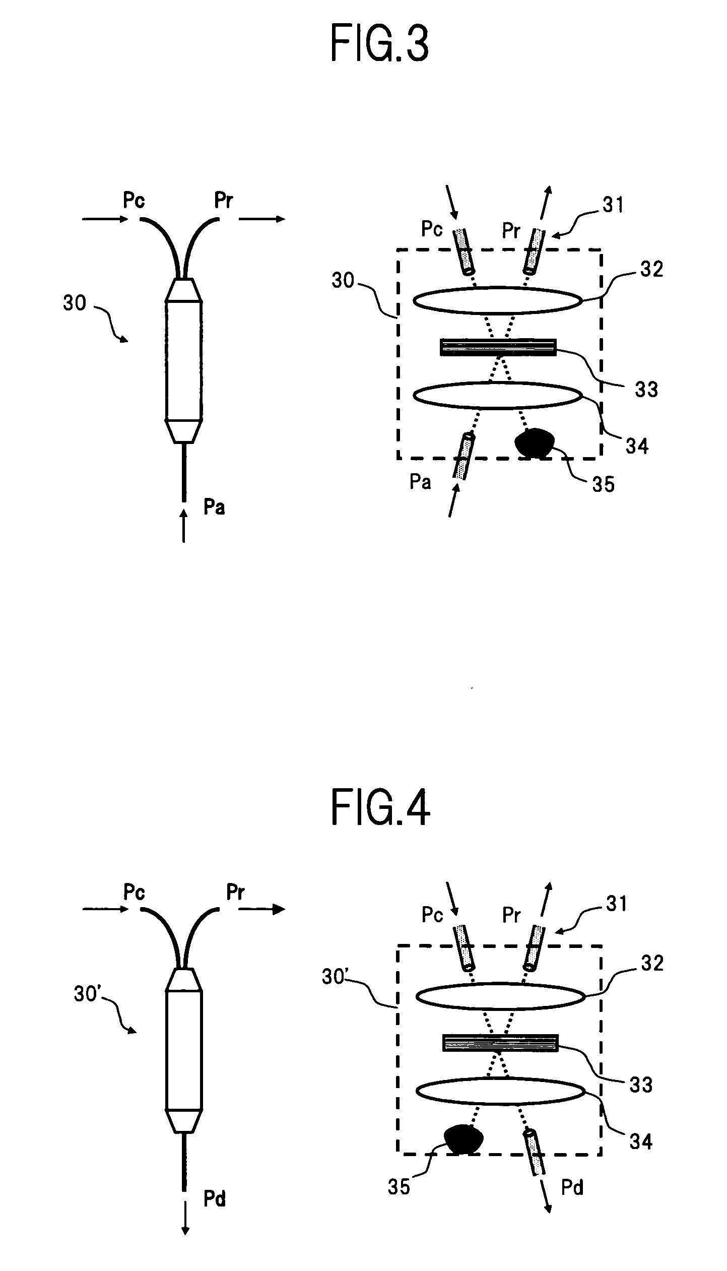 Ring type optical transmission system and optical apparatus connected to same