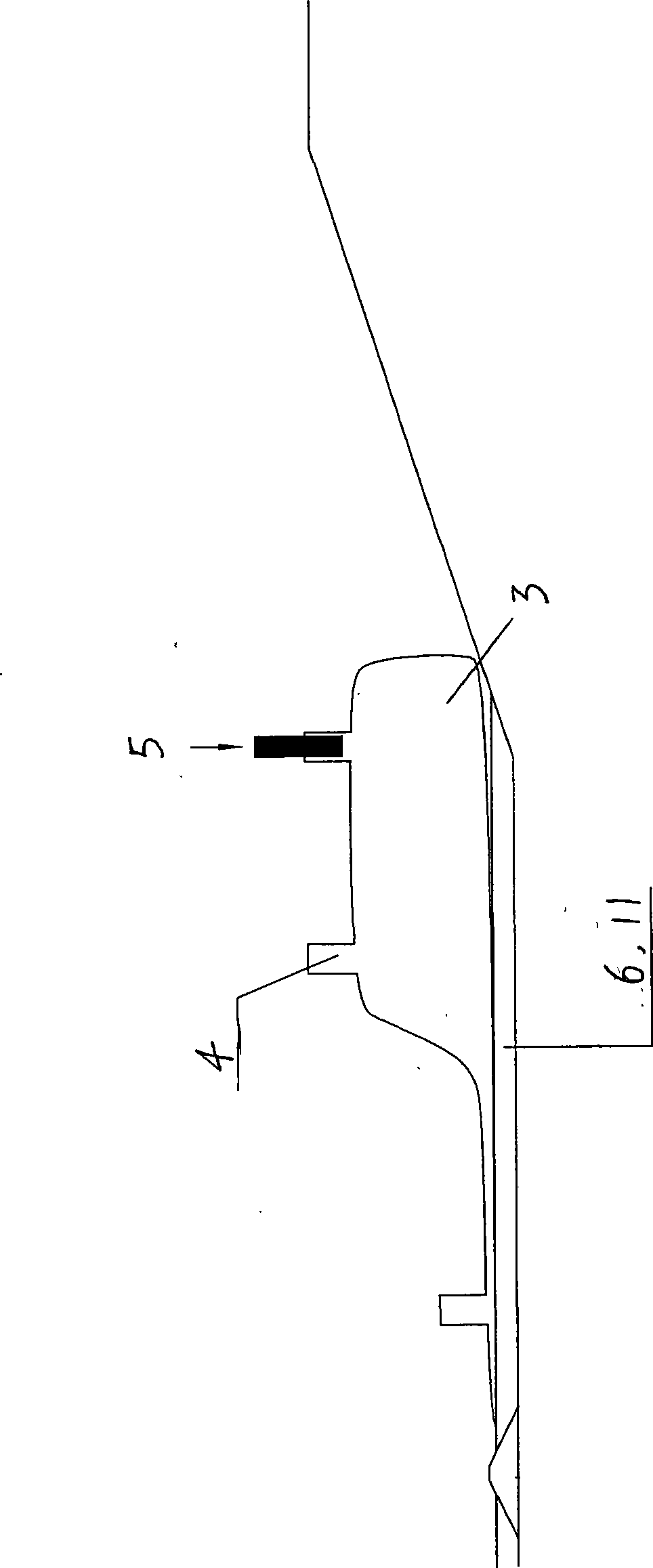 Dewatered sludge landfill method