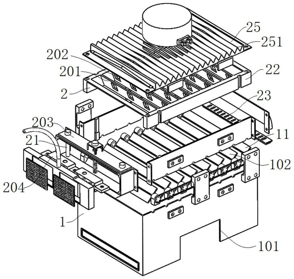 Ventilation and deodorization system for poultry farm and breeding method thereof