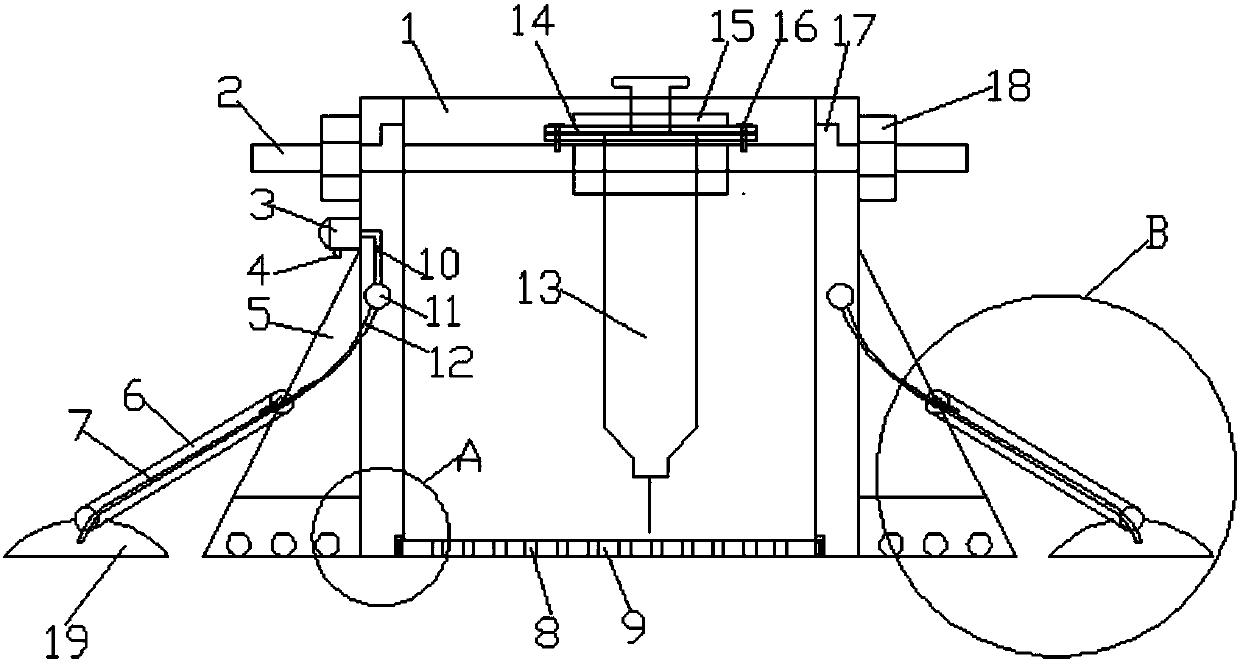 Injection positioning apparatus for endocrine clinical practice