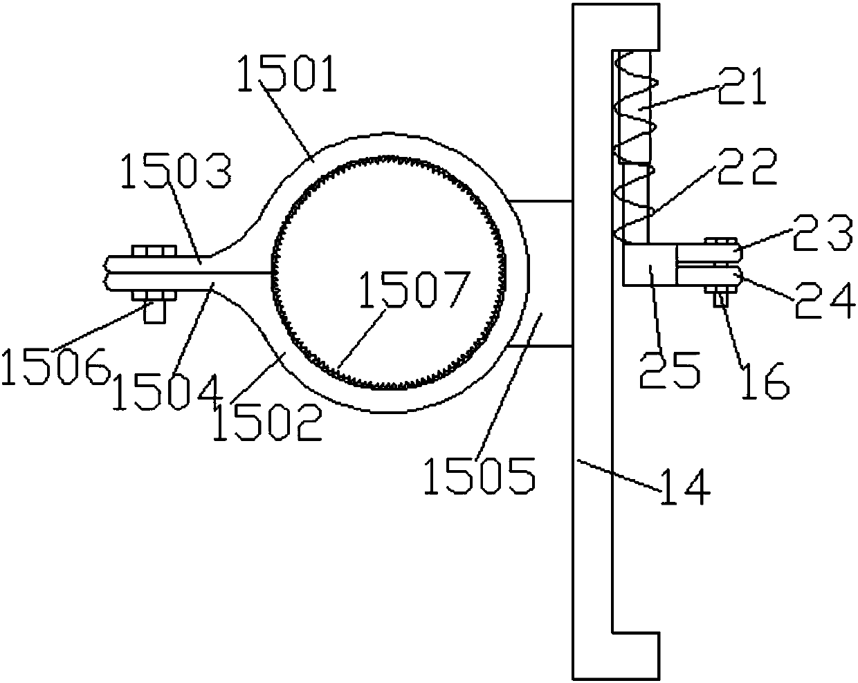 Injection positioning apparatus for endocrine clinical practice