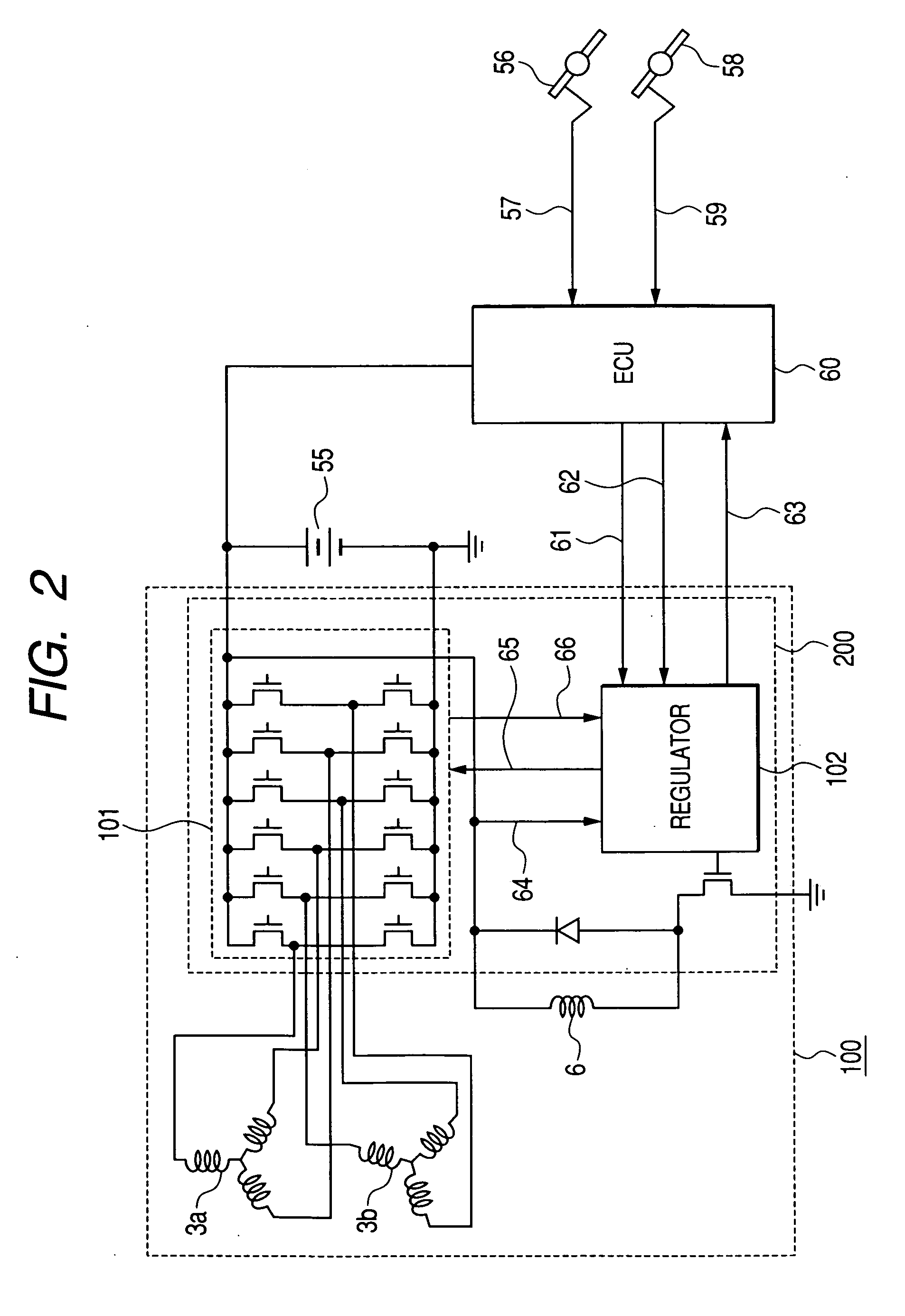 Driving/electric-power generating system for vehicle