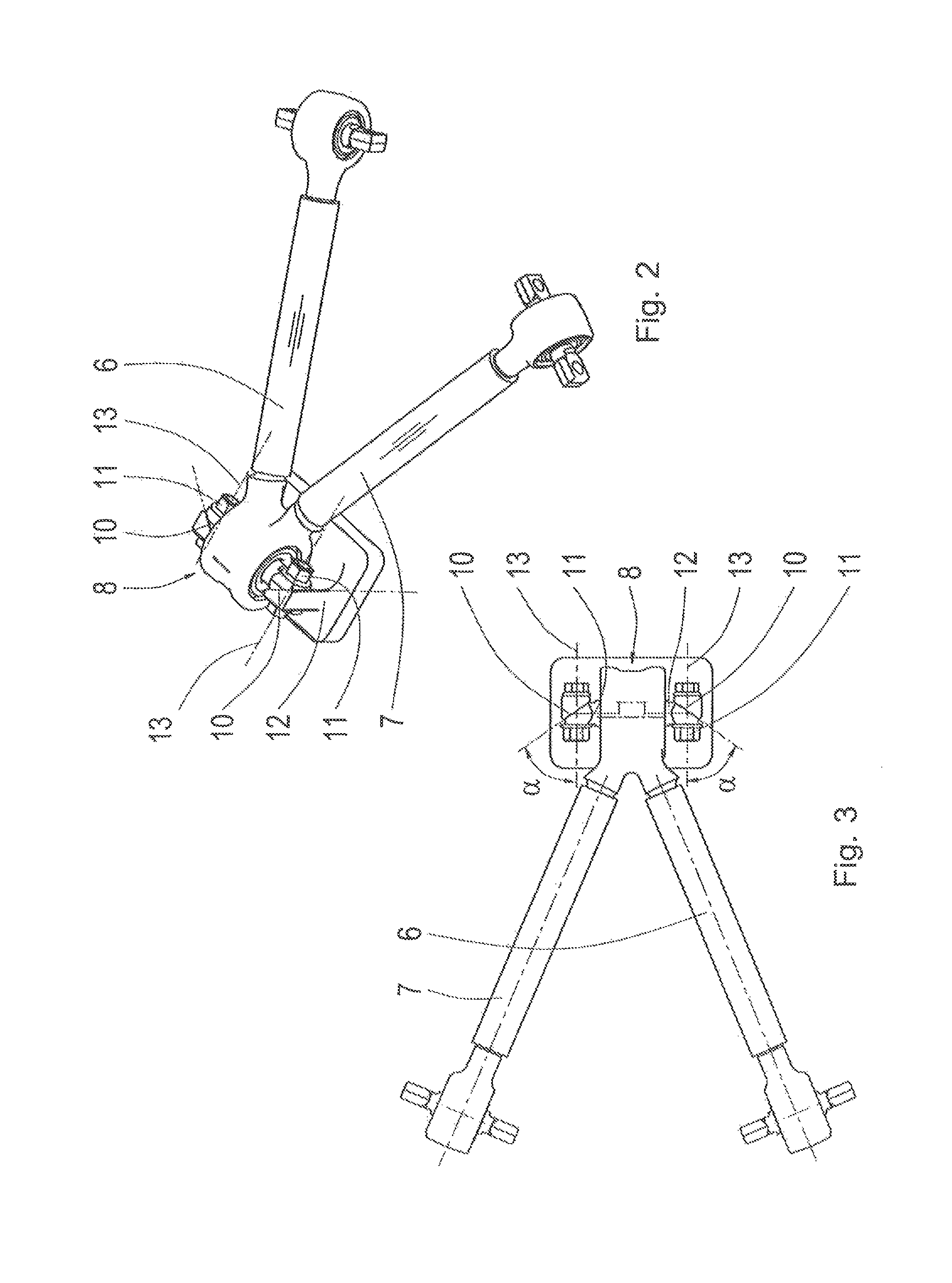 Motor vehicle having a vehicle frame and articulation arrangement