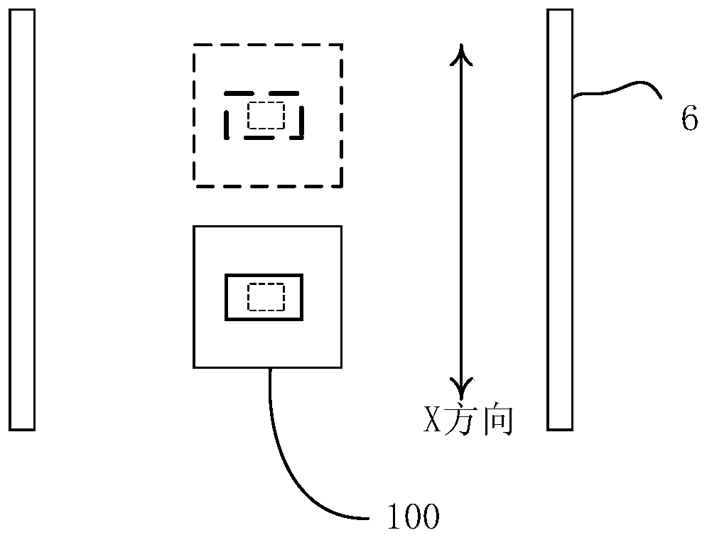 Train positioning system static testing device and static testing method