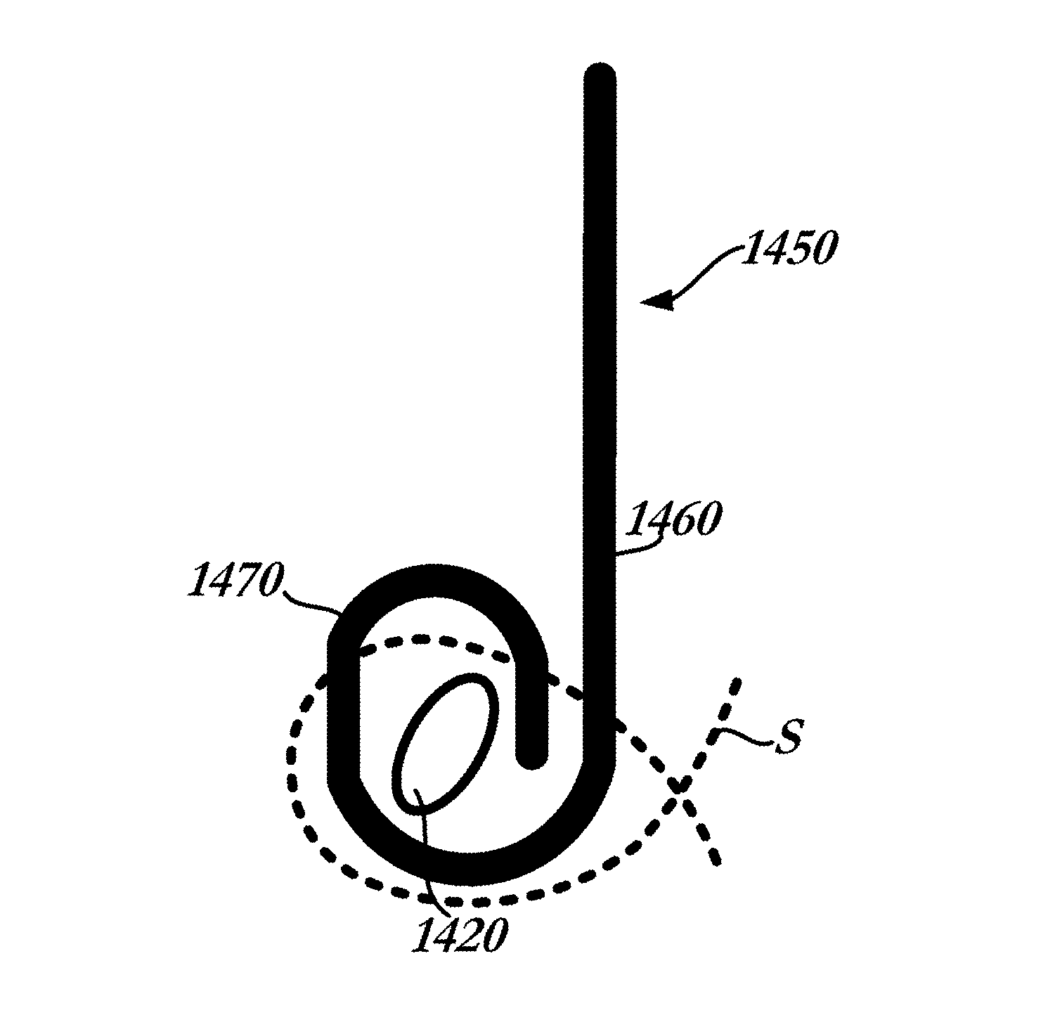 Leaflet in configuration for function in various shapes and sizes