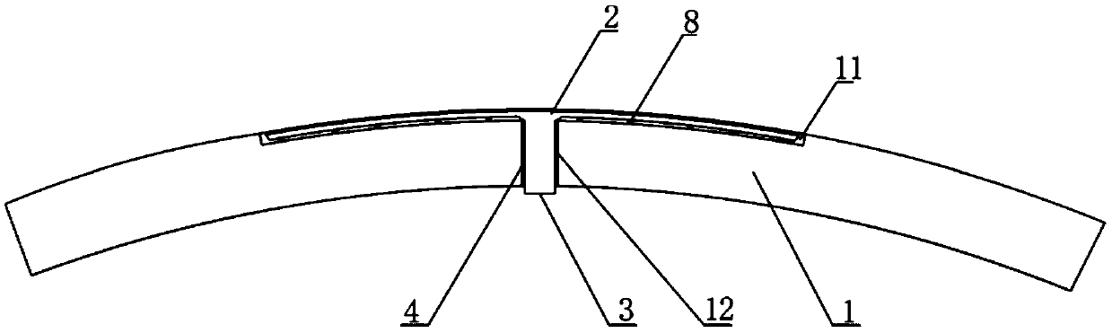 Shield tunnel anti-floating segment and processing and applying methods thereof