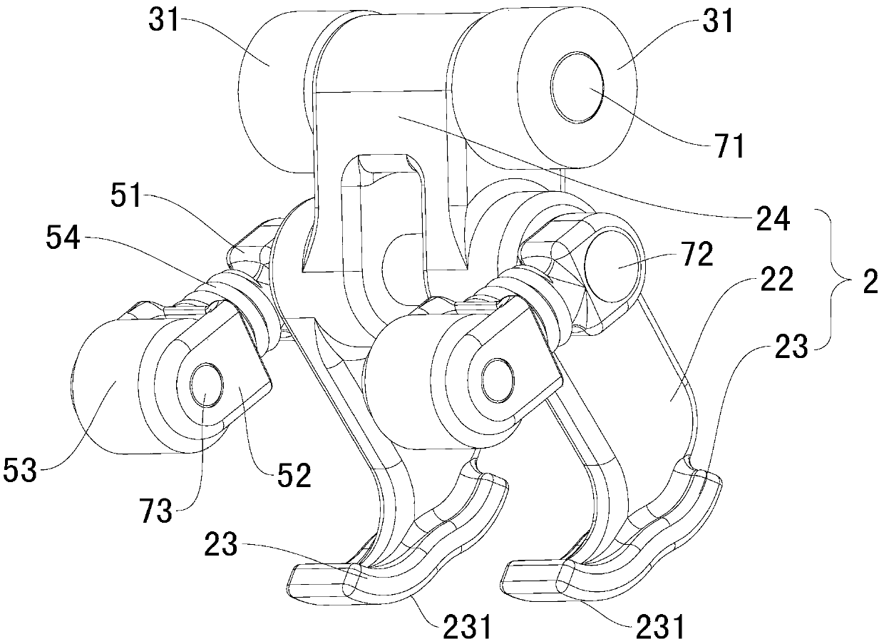 Valve train for engine and vehicle having same