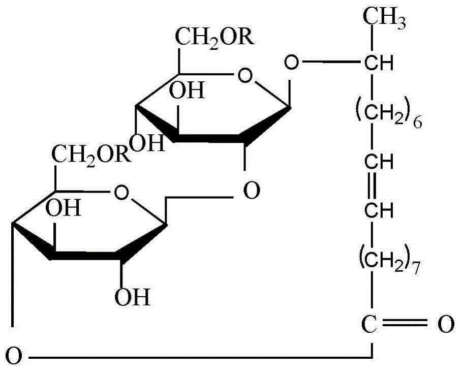 Sophorolipid-enhanced anti-dandruff composition and application thereof