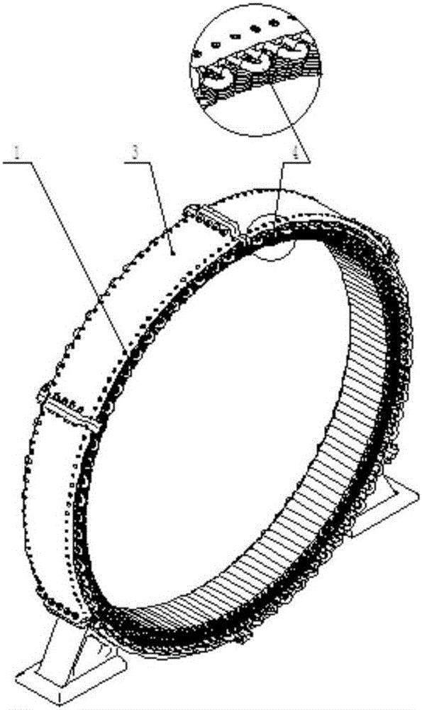 Annular permanent magnetism gearless ball mill direct drive motor