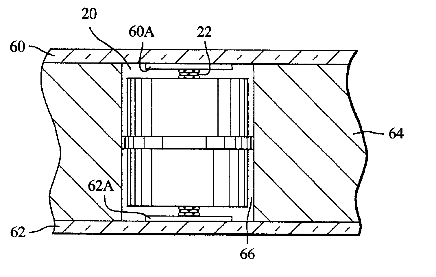 RF filtered DC interconnect