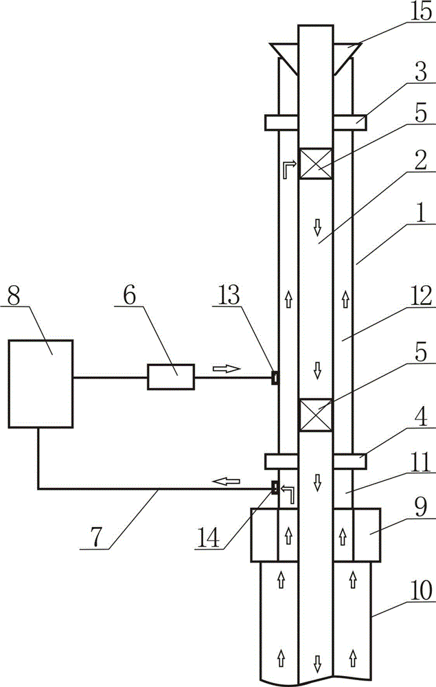 System for removing paraffin blockage of oil pipe