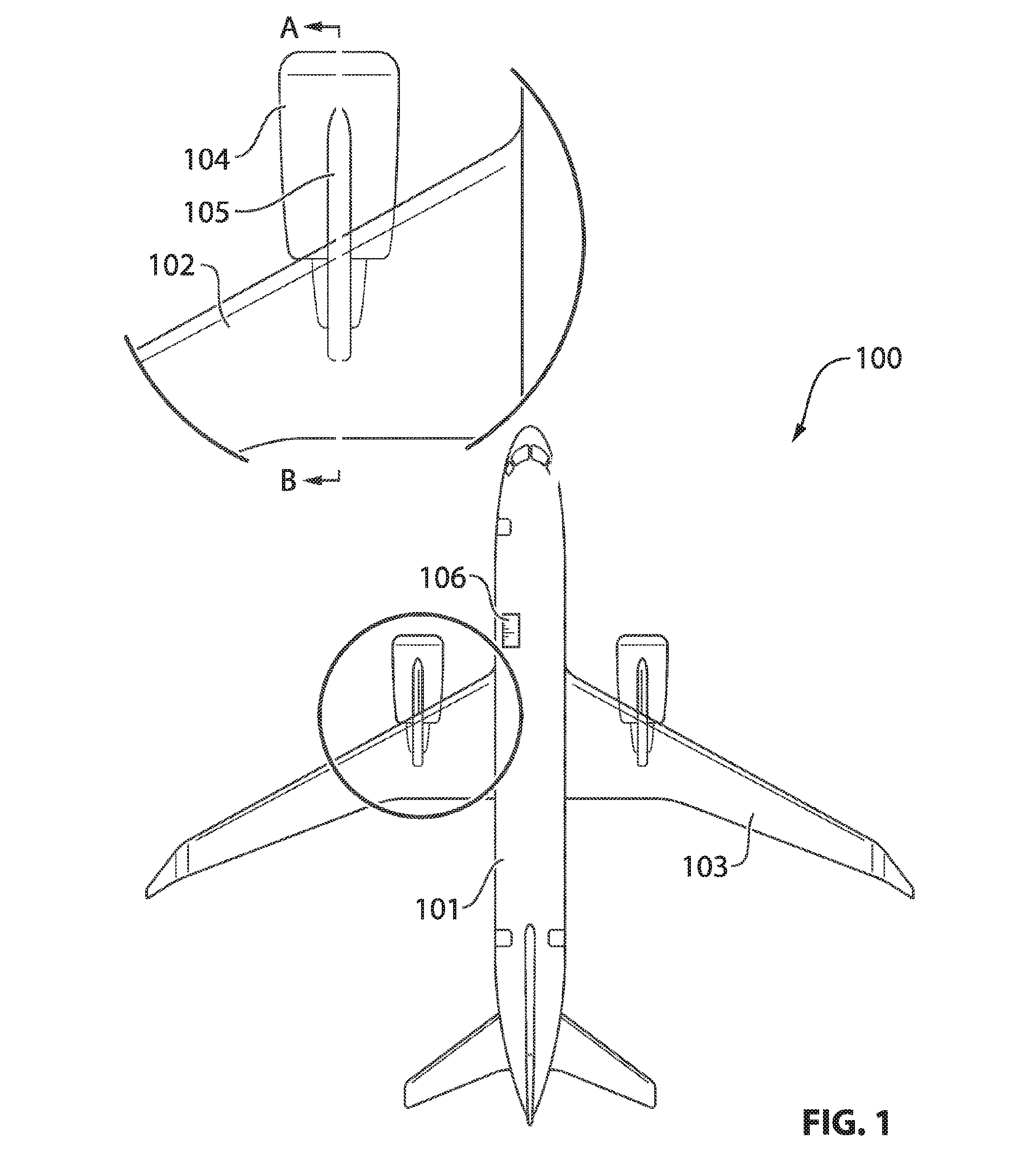 Anti-icing system for an aircraft