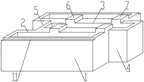 Energy-saving building brick and construction method