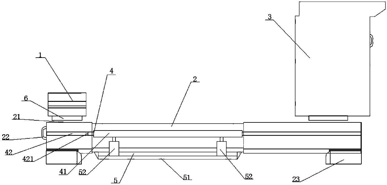 Detachable painting mist ventilating channel